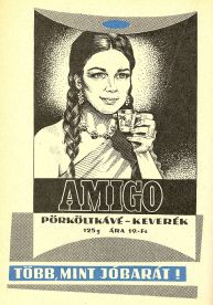 AMIGO pörköltkávé - 1969