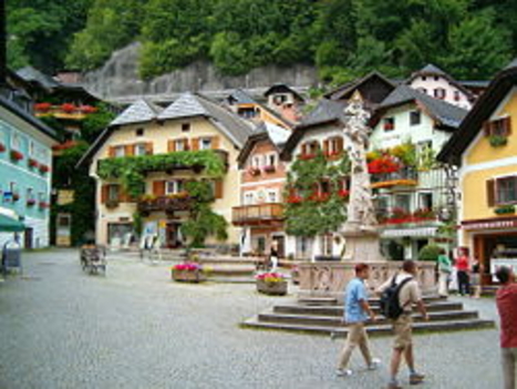 Hallstatt főtere