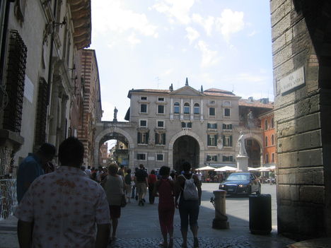 Verona belvárosa