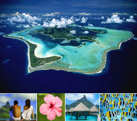 Bora Bora-a legnépszerűbb polinéz sziget