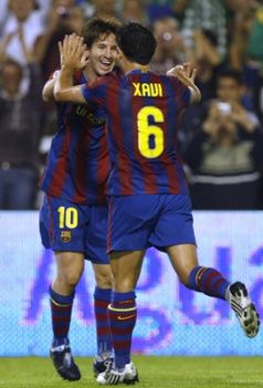 Xavi és Messi