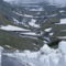 Útban a Transzforgarasi úton a Bilea-tó felé, de a hó feljebb teljesen eltorlasztolta az utat