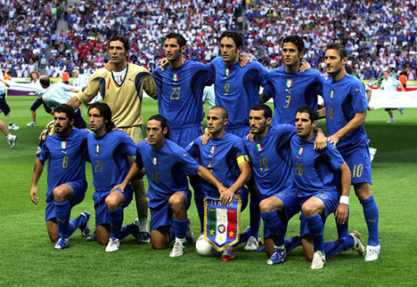 Az olasz csapat