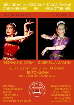 Dél-indiai táncest, BUTOKUGAN, 2007.dec.8.