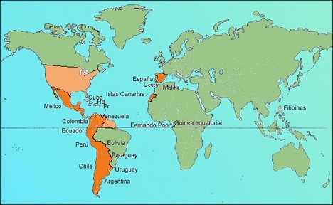 spanyol nyelv a világban