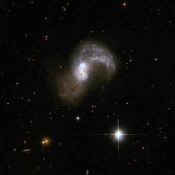 Hubble Interacting Galaxy IC 2545