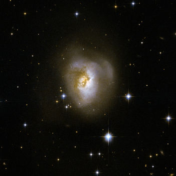 Hubble Interacting Galaxy MCG11-002