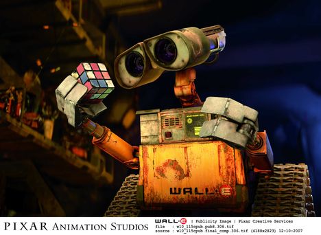 Wall-E rubik kockája