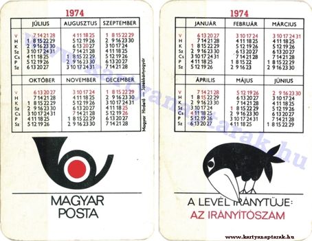 1974 Magyar Posta