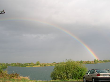 Októberi szivárvány.