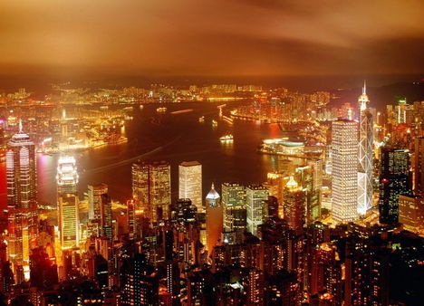 Hong Kong-i éjszaka