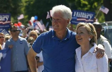 Bill és Hillary Clinton