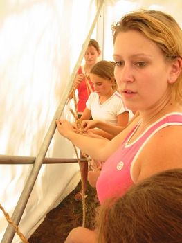 Zsombói kézműves tábor 2009. 6