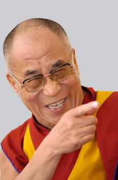 A mosolygós dalai láma