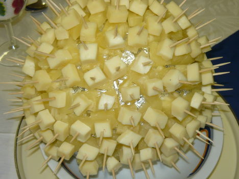 Ananász sajttal