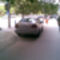 Június 30, XI. kerület, KArinthy és Bercsényi u. sarka- az autós (milyen kocsi ez) ügyesen belavírozott a karók között a járdára, fuj