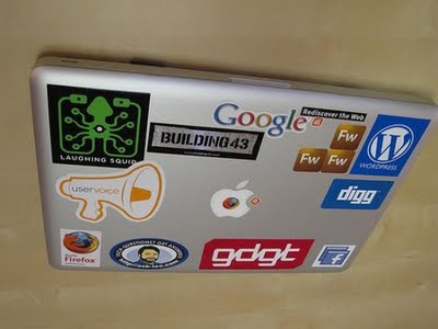 Laptop matrica Geek