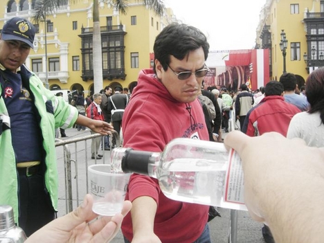 pisco ünnep Limában