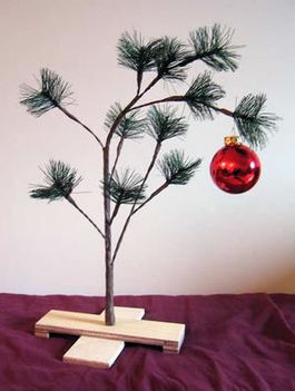 visszafogott karácsonyfa