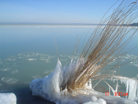 Siófok,2008.február 17. A jeges Balaton