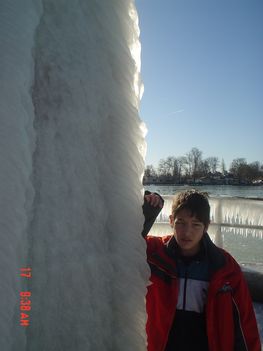 Siófok,2008.február 17. A jeges Balaton