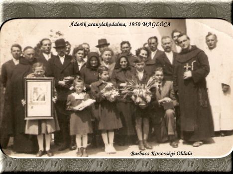 1950.május,Áderék aranylakodalma