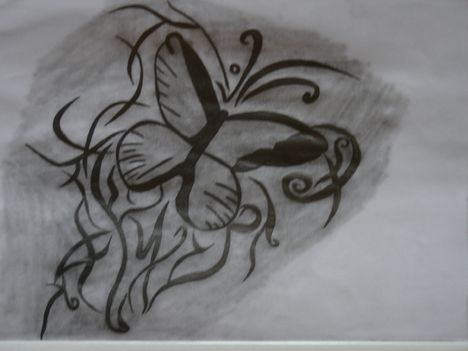 butterfly saját rajzom by B.J