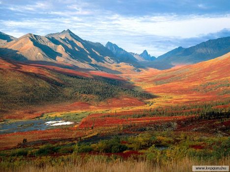 Klondike-völgy-Olgilvie-hegység-Yukon