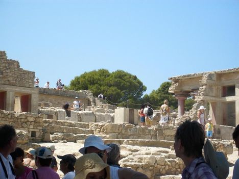 Kréta-Knossos-i palota romjai 7