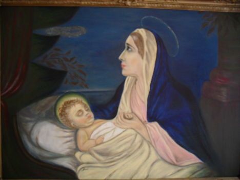 Mária Gyermekével