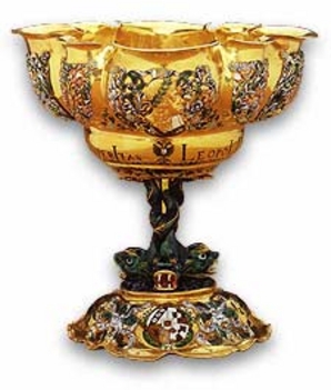 arany kupa a XVII. századból