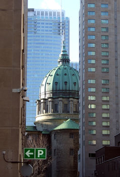 Bujócska - Basilique-Cathédrale Marie-Reine-du-Monde de Montréal  (Fotó: Remzső László)