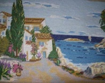 Mediterrán táj 