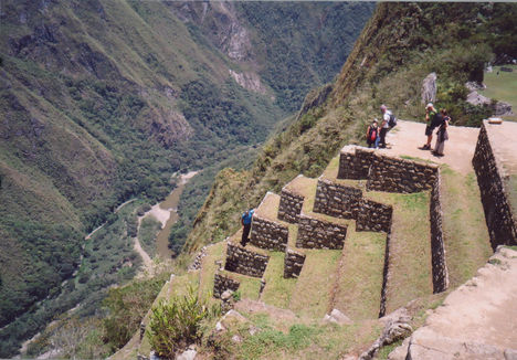 Machu Pichu teraszai, Peru