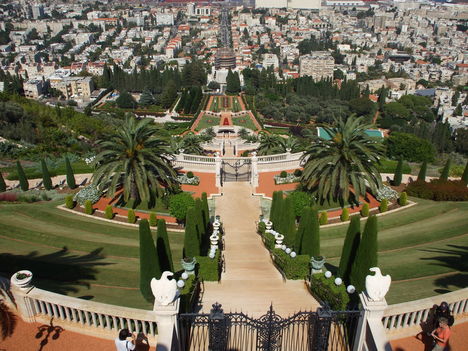 Bahai szentálz kertje, Haifa