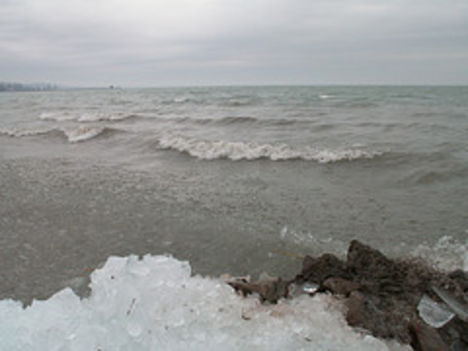 Téli, jeges Balaton 5