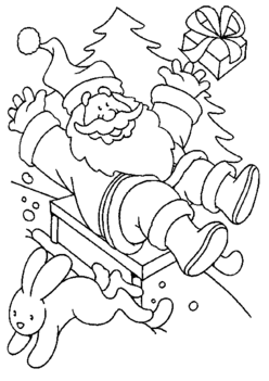 coloriage-pere-noel-luge_gif
