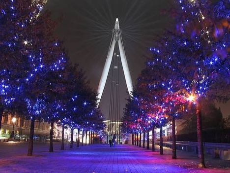London Eye karácsonykor