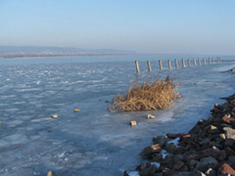 Fagyos, téli, jeges Balaton 11