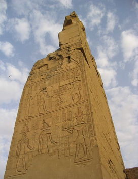 Szobek és Haroeris templomában, Kom Ombo 2