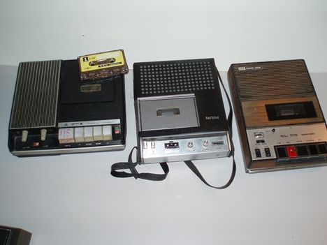 A 70 es   évek  monó kazettásmagnetofonjai