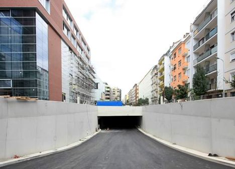 a város második leghosszabb alagútja