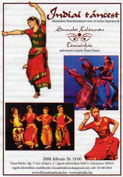 Indiai táncest - Dunapalota, 2008. február 26.