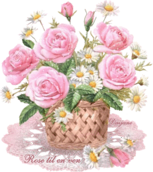 Rózsaszín virágcsokor