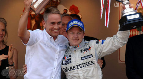 Withmarsh a McLaren csapatfőnöke és Kimi