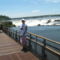 Sétaút az Iguacu folyó felett, az Ördögtorok felé /argentin oldal/