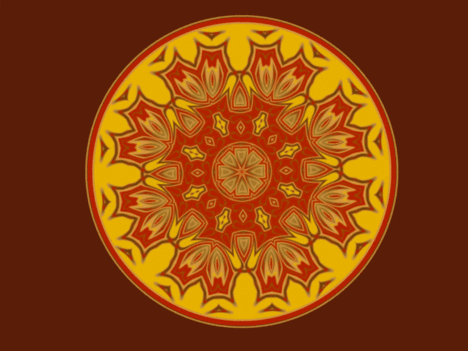 HÍRNÉV MANDALA