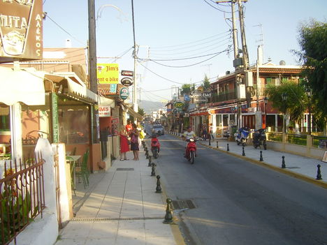 Sidari utcája