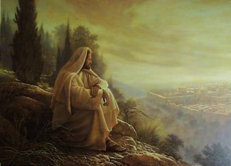 Jézus a Sínai hegyen