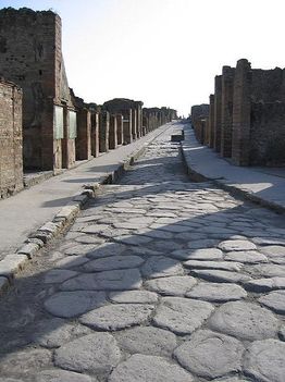 Pompeii utcája